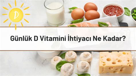 D Vitamini İhtiyacı Nasıl Karşılanır?